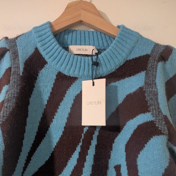 Greylin | Harris Intarsia Knit Sweater - Picture 6 of 10